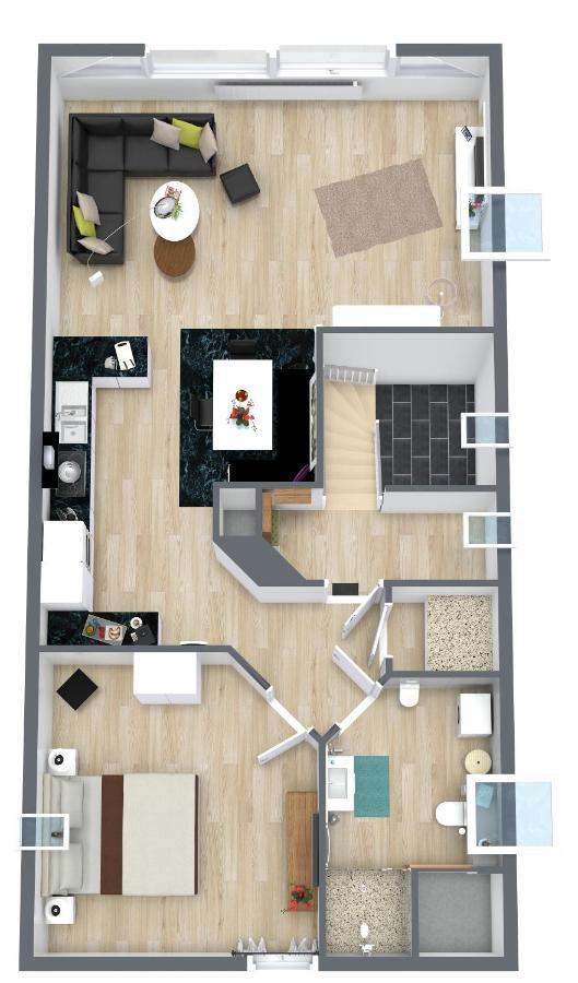 Ferienwohnung Olli Koch Reken Ngoại thất bức ảnh